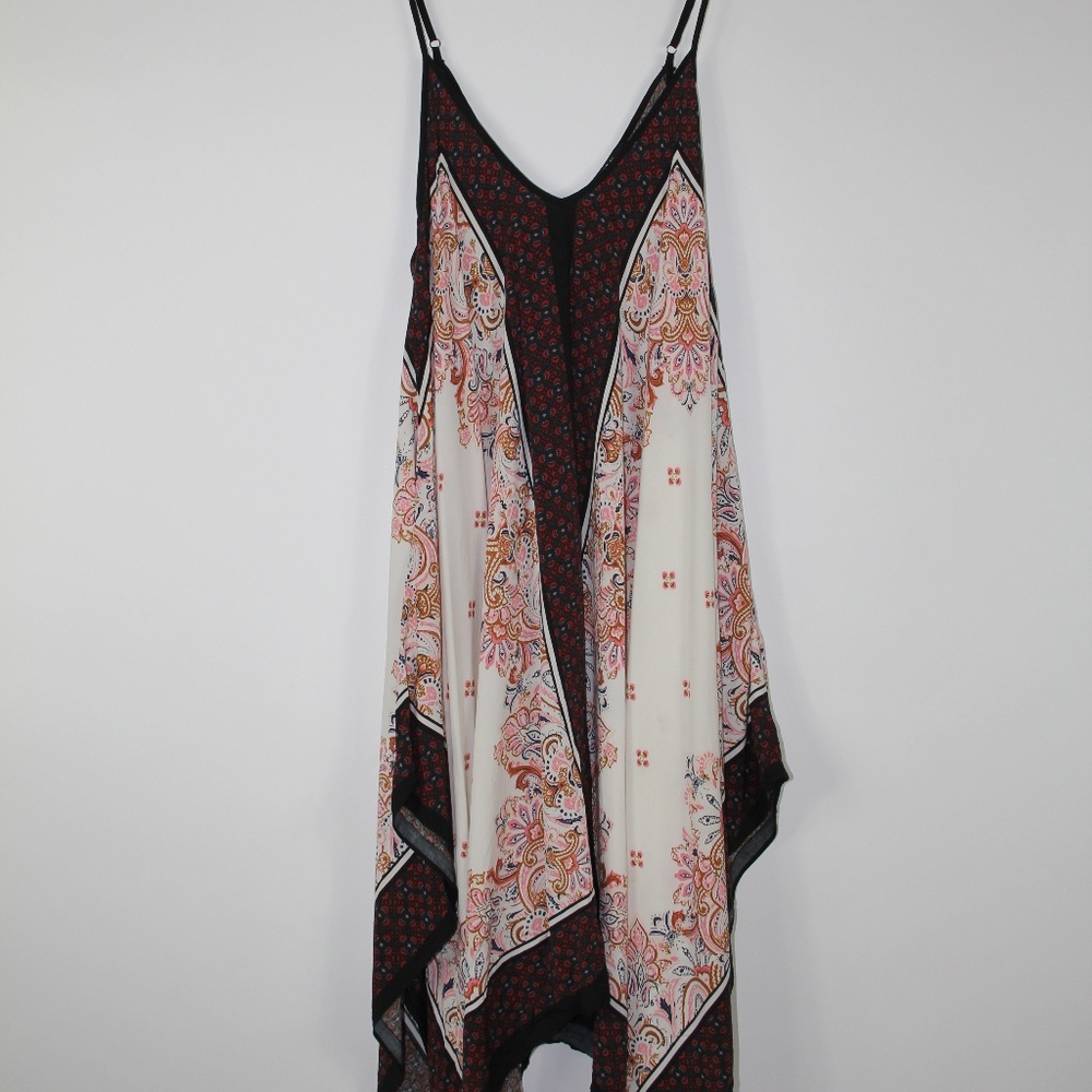 Forever 21 Contemporary Scarf Boho Slip Dress XL